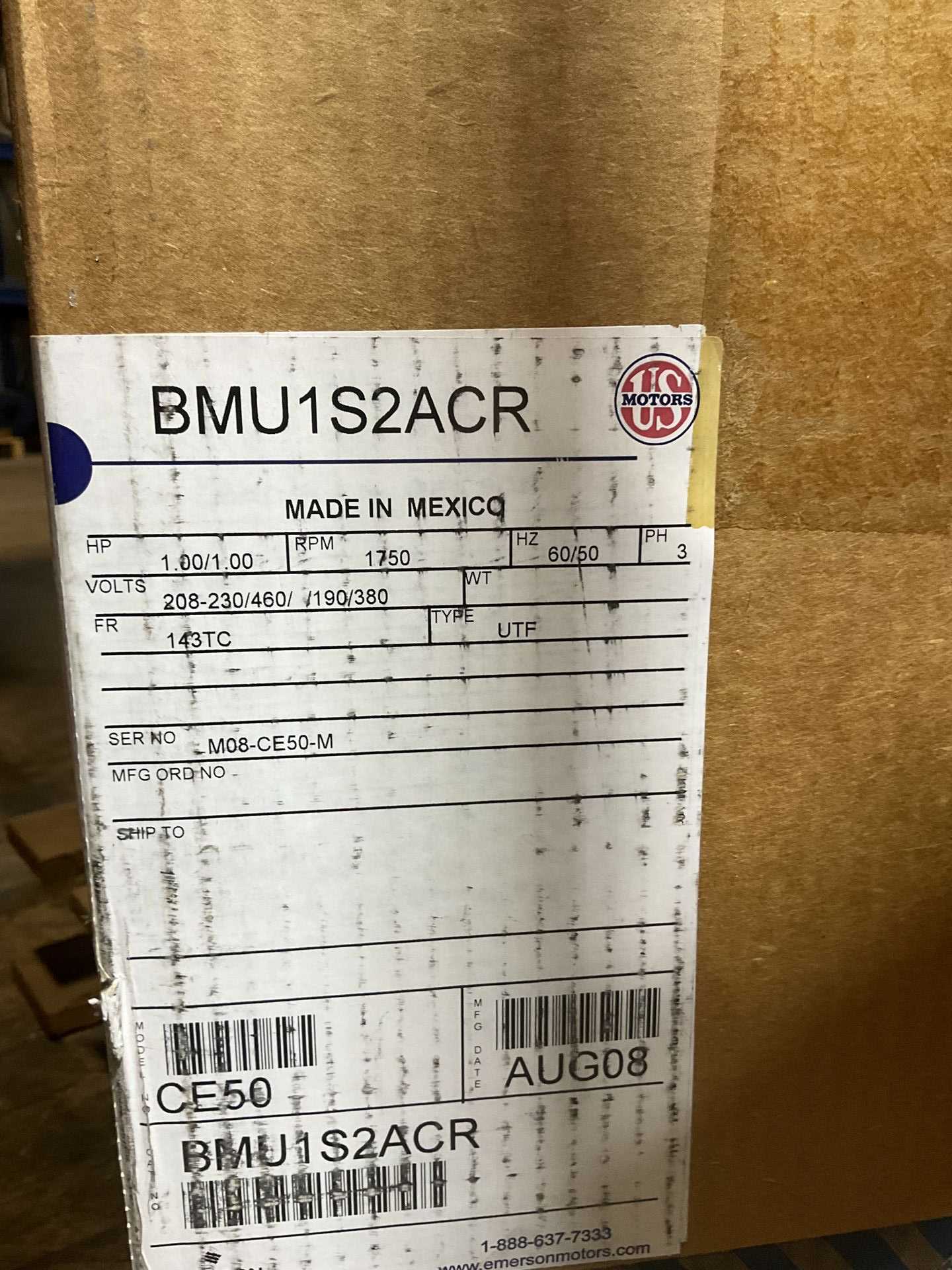 BALDOR RELIANCE VBL3510T AC MOTOR - AC MOTOR