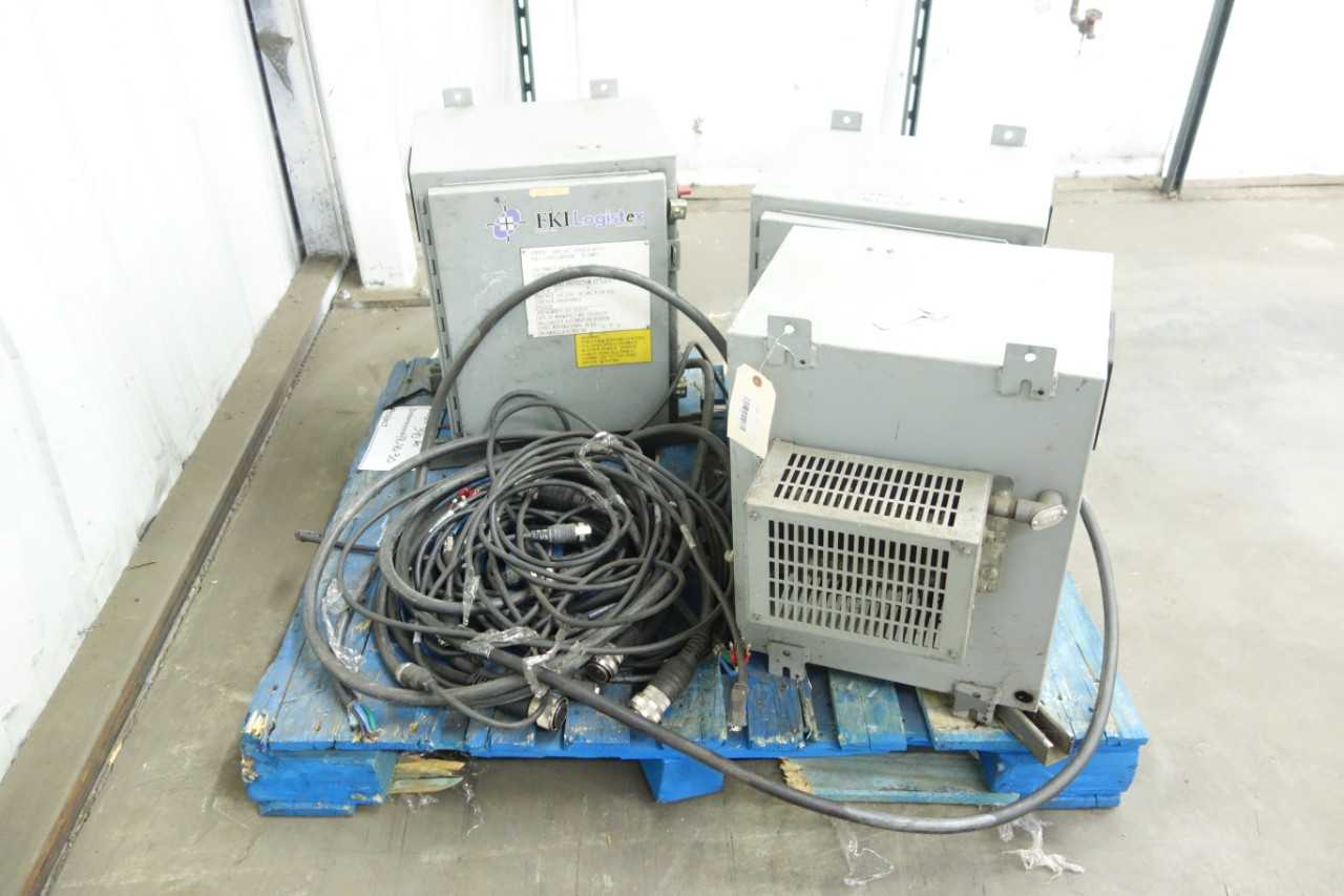 LOT OF 3 ALLEN BRADLEY ULTRA 3000 SERVO DRIVE CONTROL CABINETS - AUTOMATION & CONTROLS