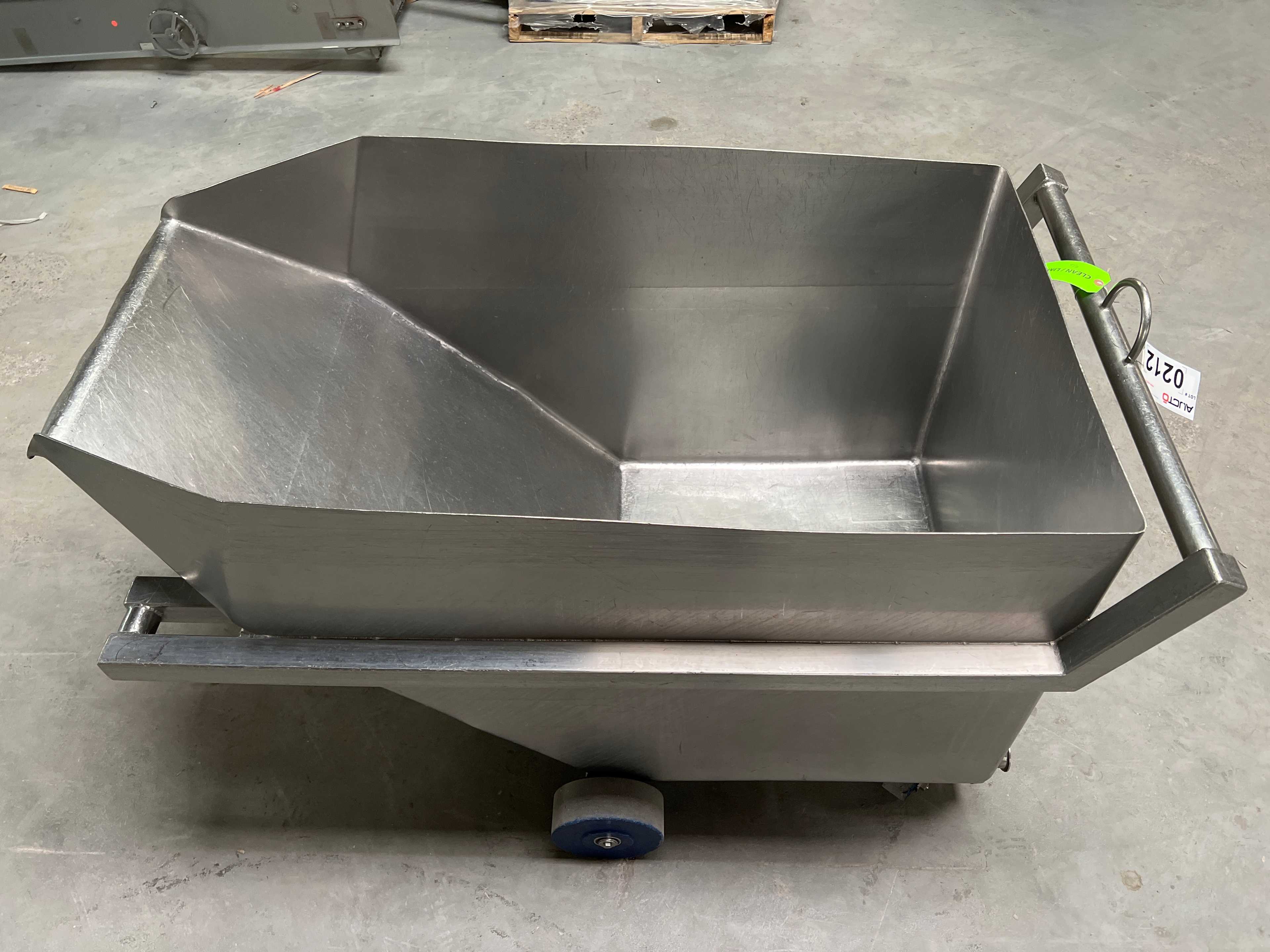 Stainless Steel Dump Cart Hopper