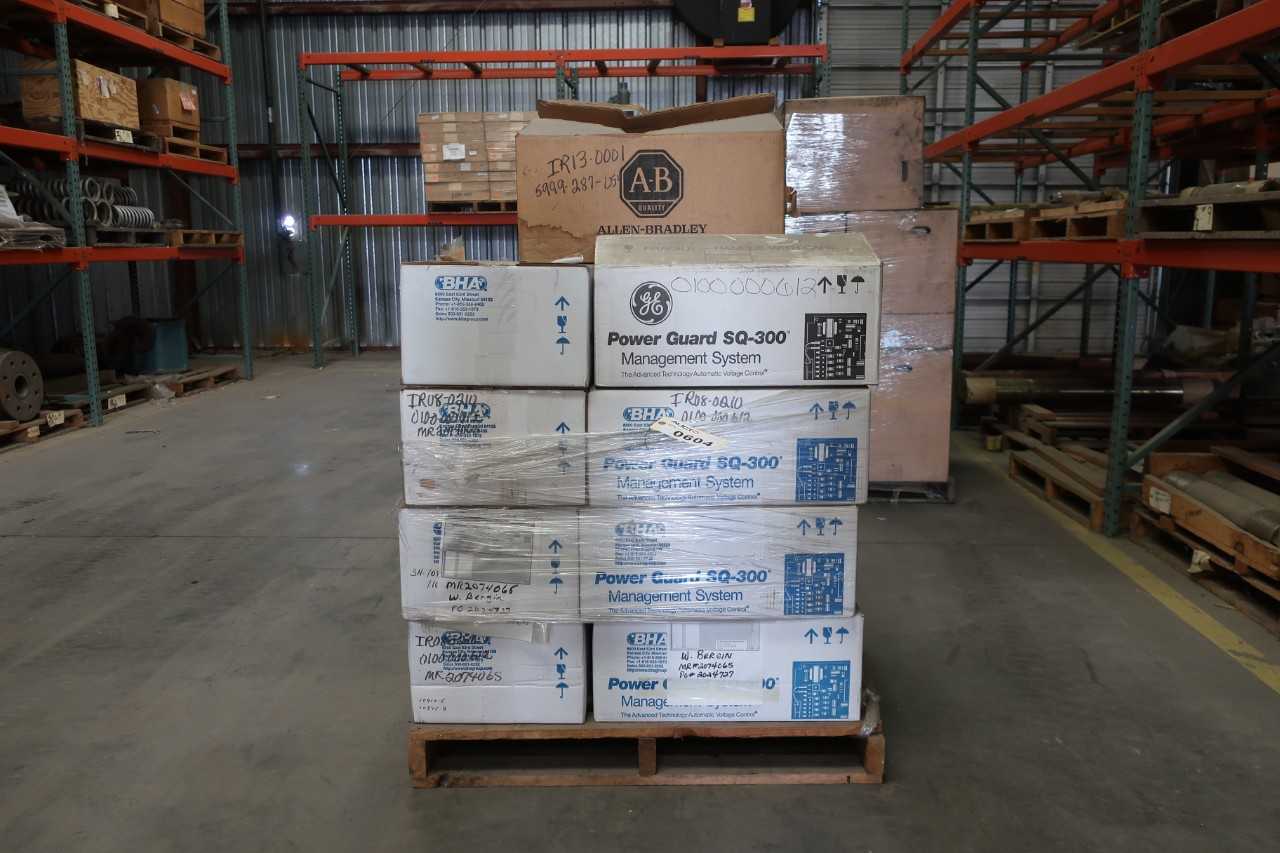 1 PALLET OF POWERGUARD SQ-300 CONTROLLERS & 1X ALLEN BRADLEY 1775P1 POWER SUPPLY - ELECTRICAL COMPONENTS