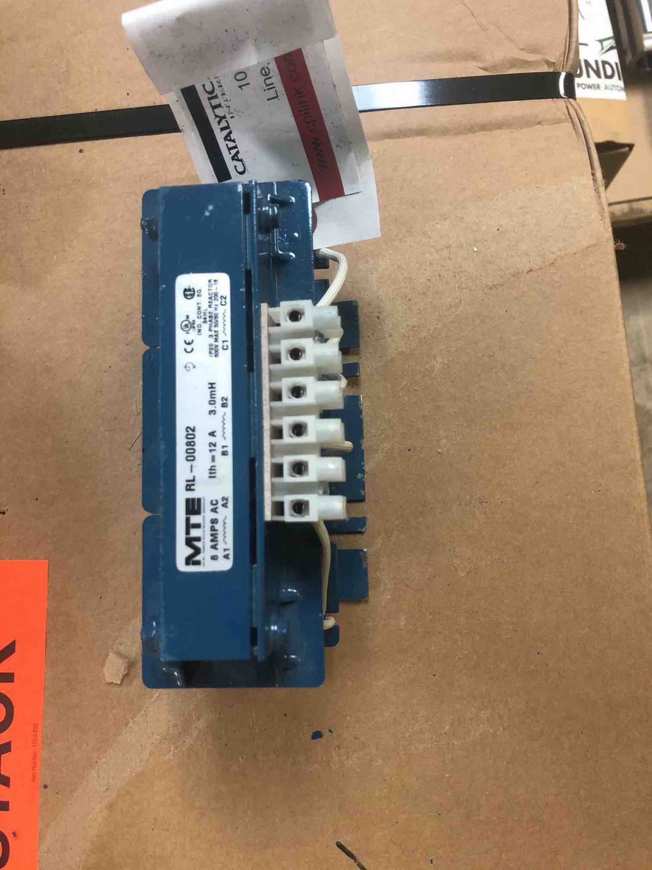 Allen-Bradley RL-00802 Line Reactor - INDUSTRIAL PARTS