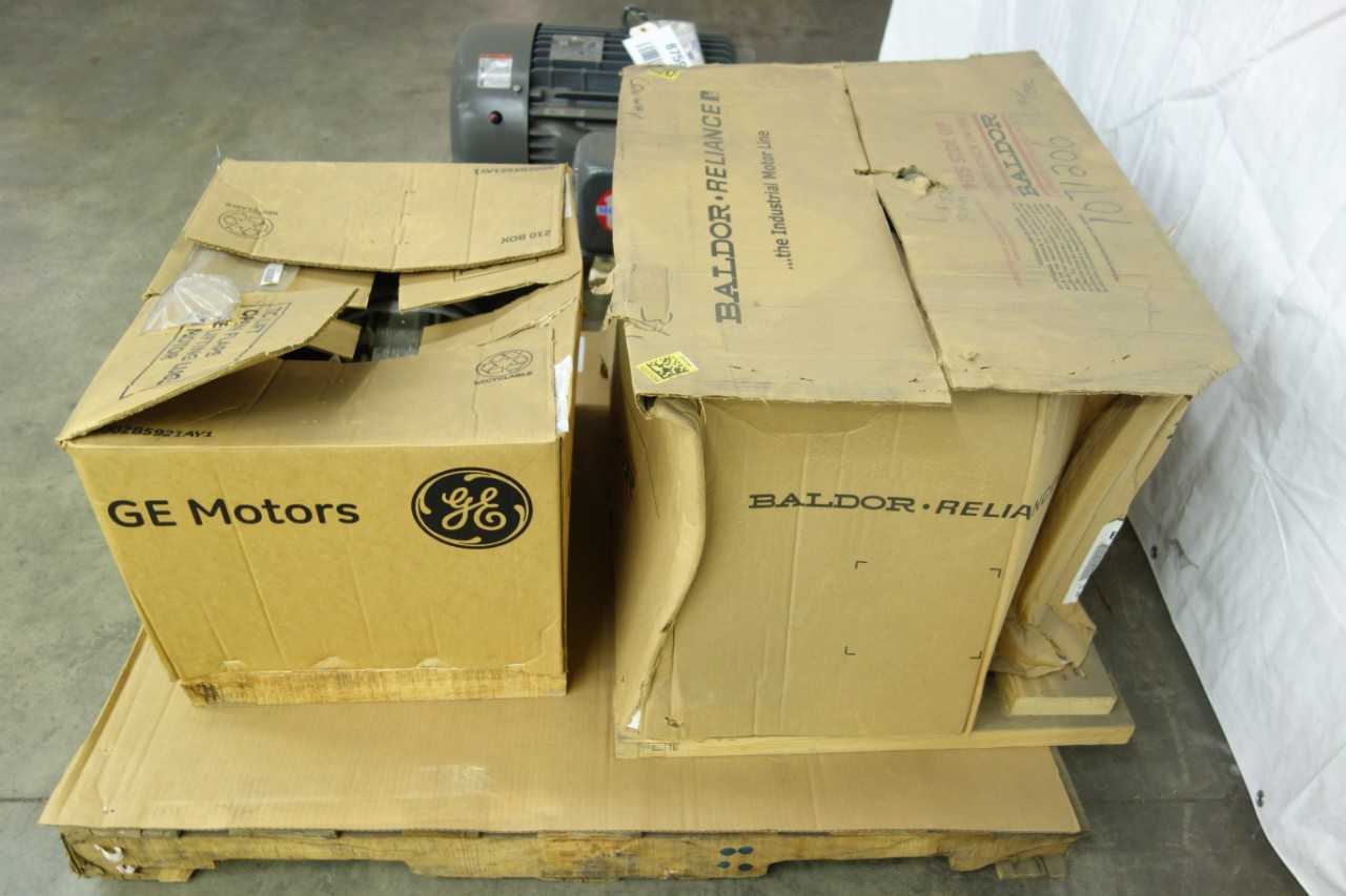 LOT OF 3 AC MOTORS - ELECTRIC MOTORS