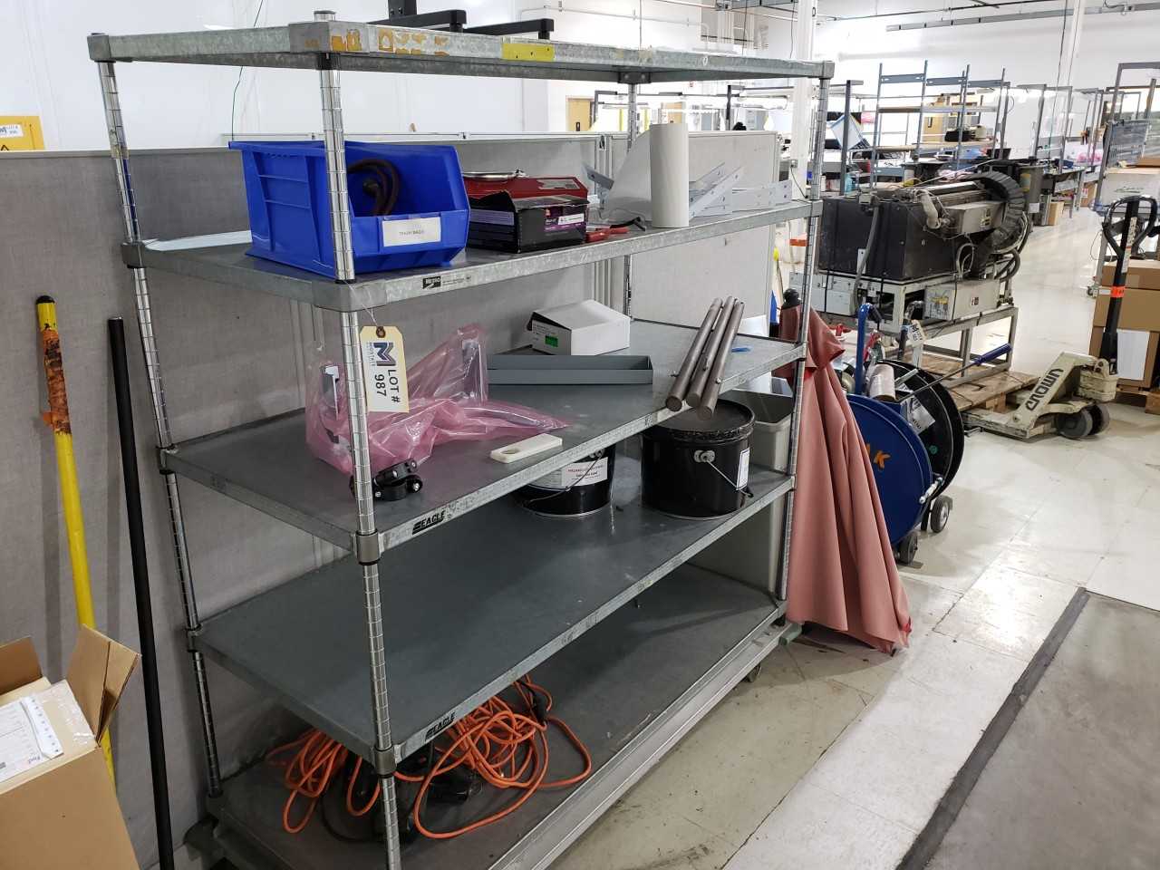 Rolling Bakers Rack No Contents - MISCELLANEOUS Rolling Bakers Rack No Contents - MISCELLANEOUS