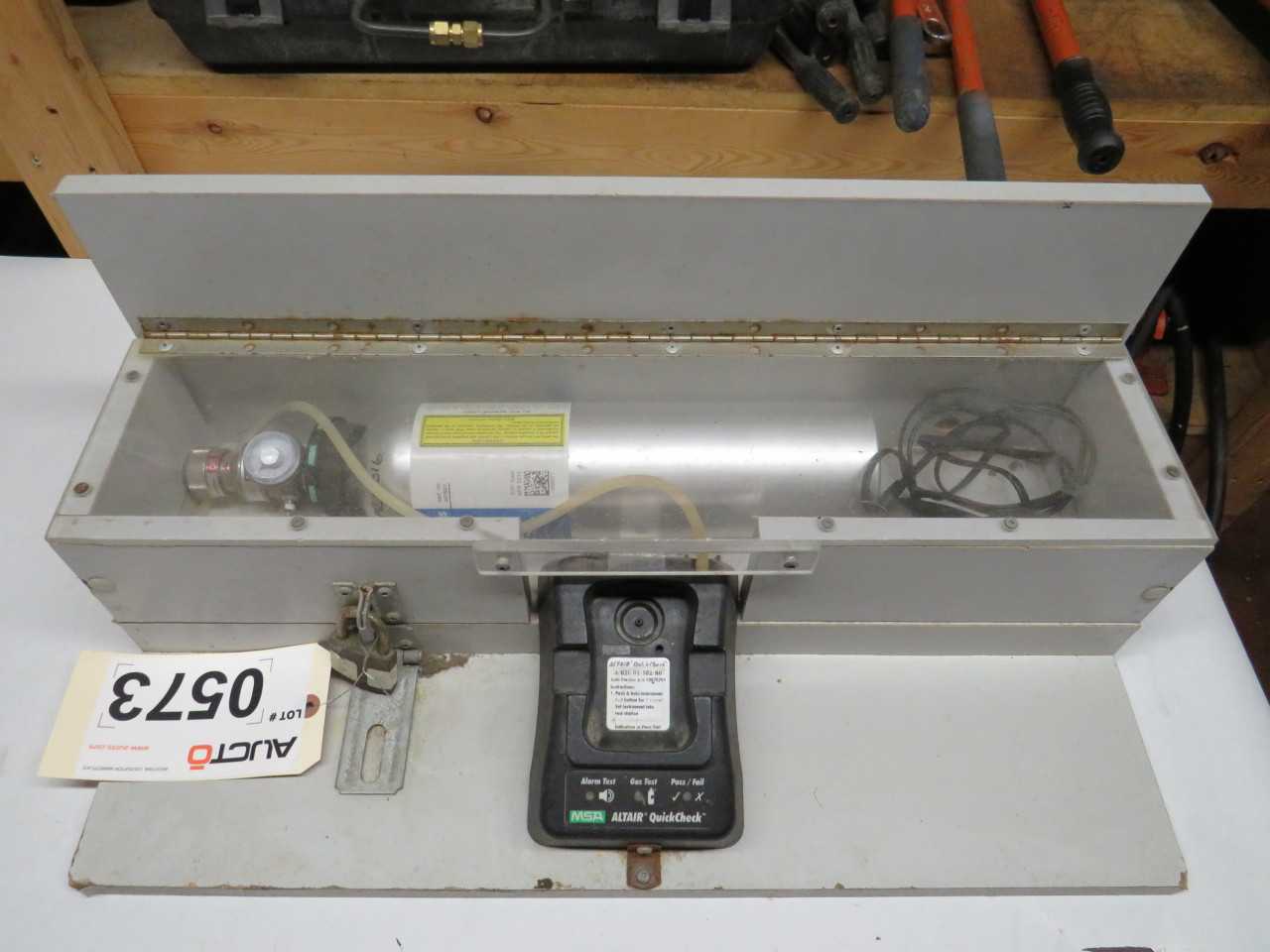 MSA CALIBRATION CHECK GAS KIT (HYDROGEN SULFIDE NITROGEN) - W/ ALTAIR QUICKCHECK - ELECTRIC POWER TOOLS