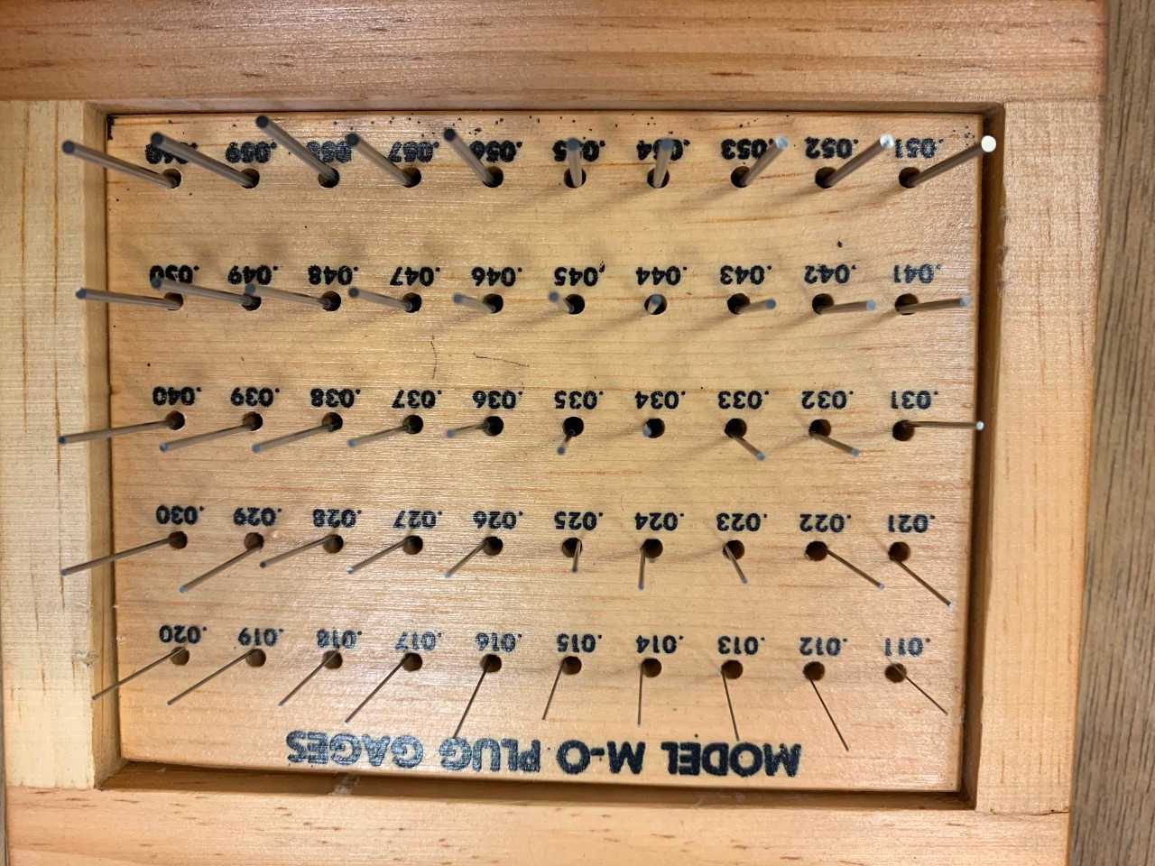 Meyer Pin Gage set - PROCESS EQUIPMENT