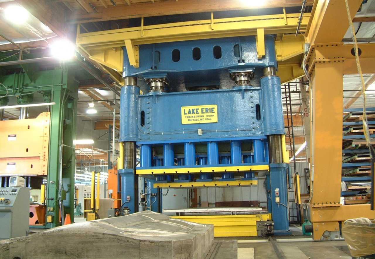 LAKE ERIE 2100 TON TRIPLE ACTION HYDRAULIC PRESS - MISCELLANEOUS