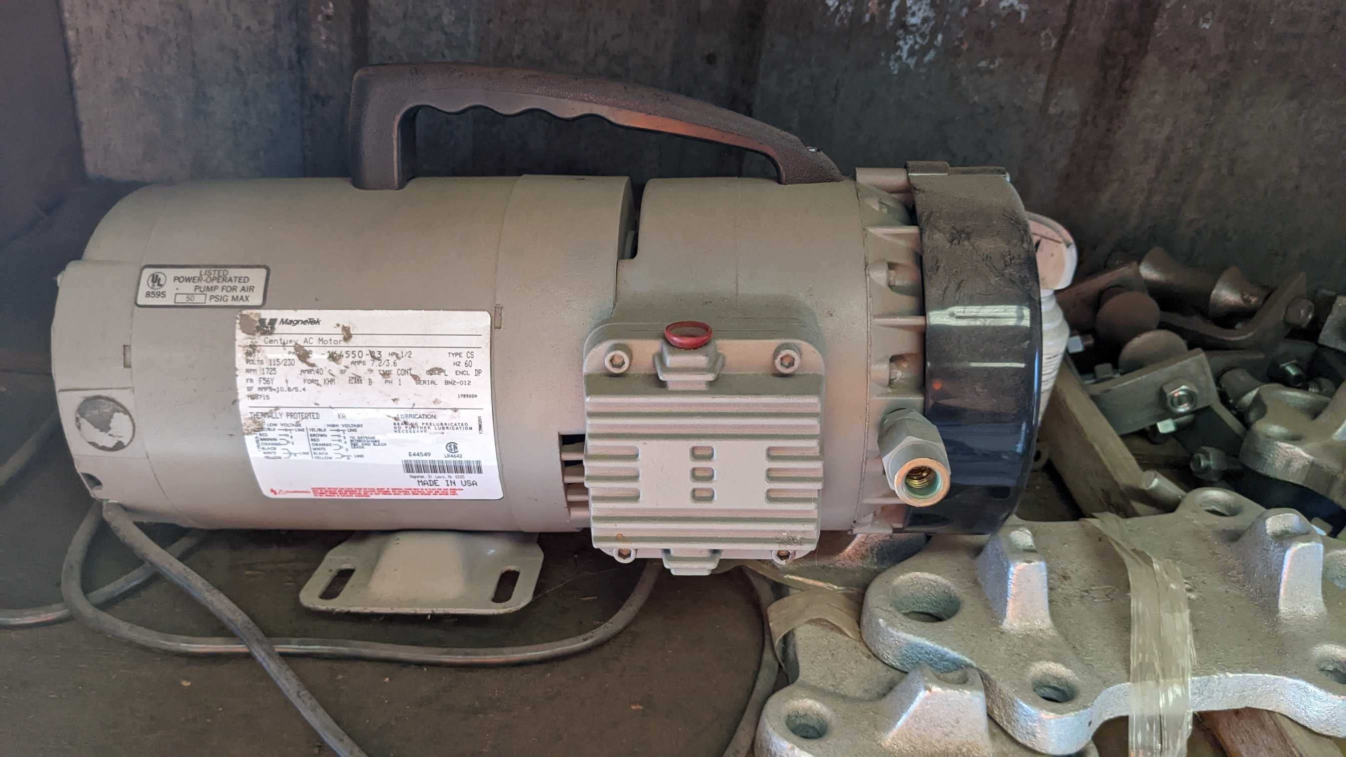 CONTENTS OF SHELF - INDUSTRIAL PARTS