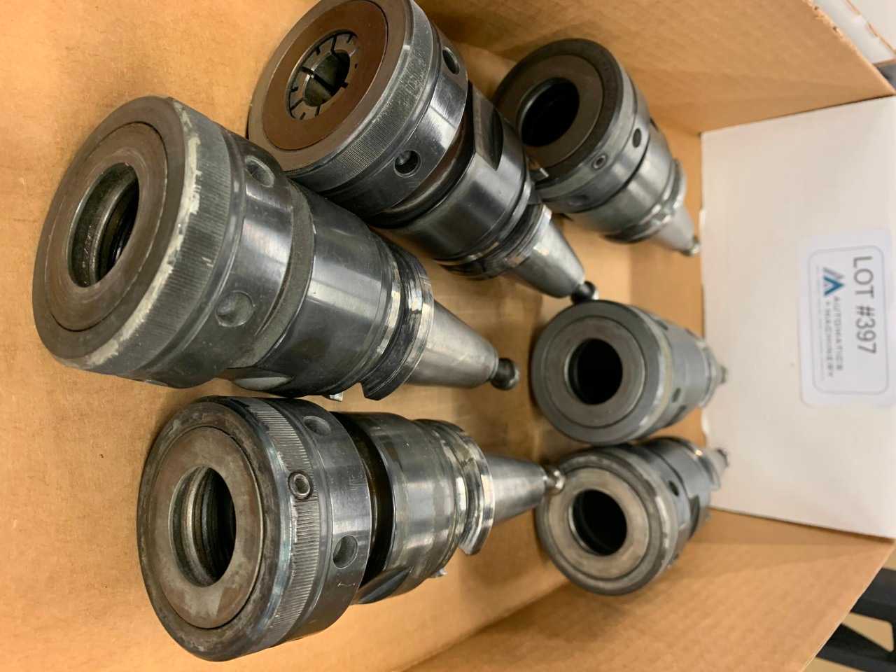 (6) CAT 40 Toolholders - ELECTRIC POWER TOOLS (6) CAT 40 Toolholders - ELECTRIC POWER TOOLS