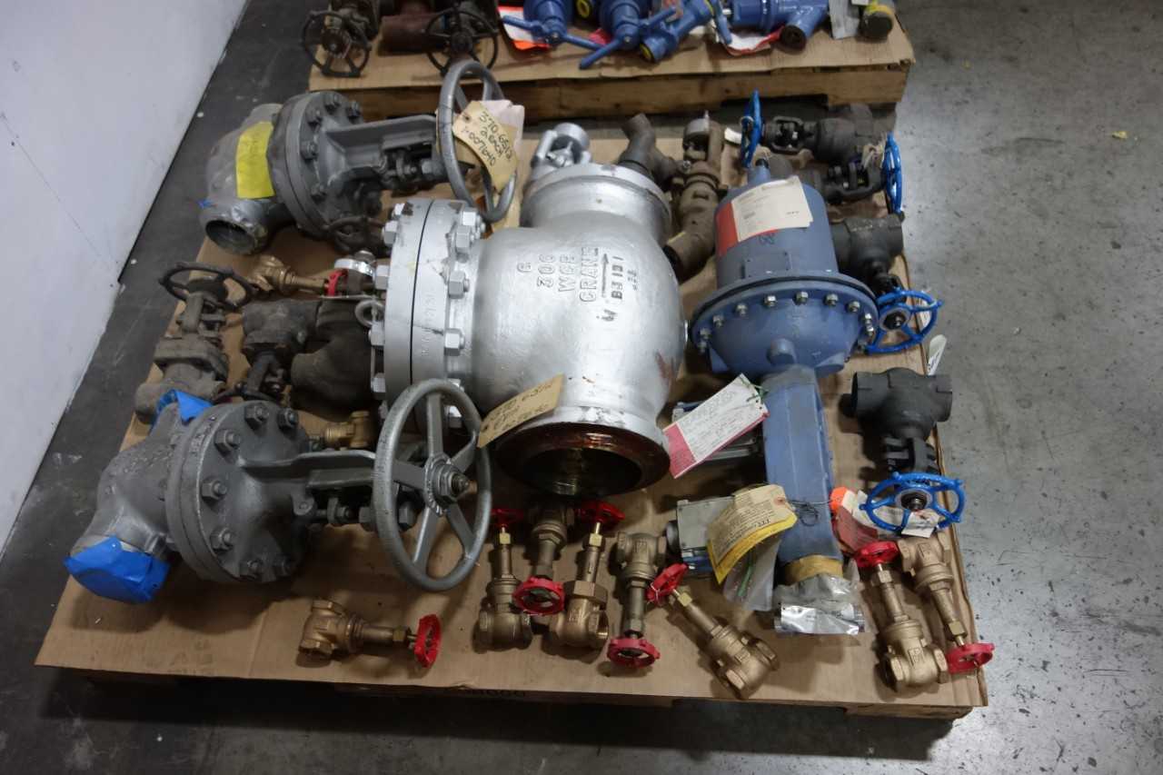 2 PALLETS OF ASSORTED VALVES - VALVES