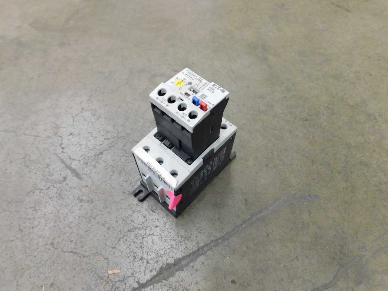 Lot of 7 Various Electronic Overloads and 1 Contactor - CONTACTORS