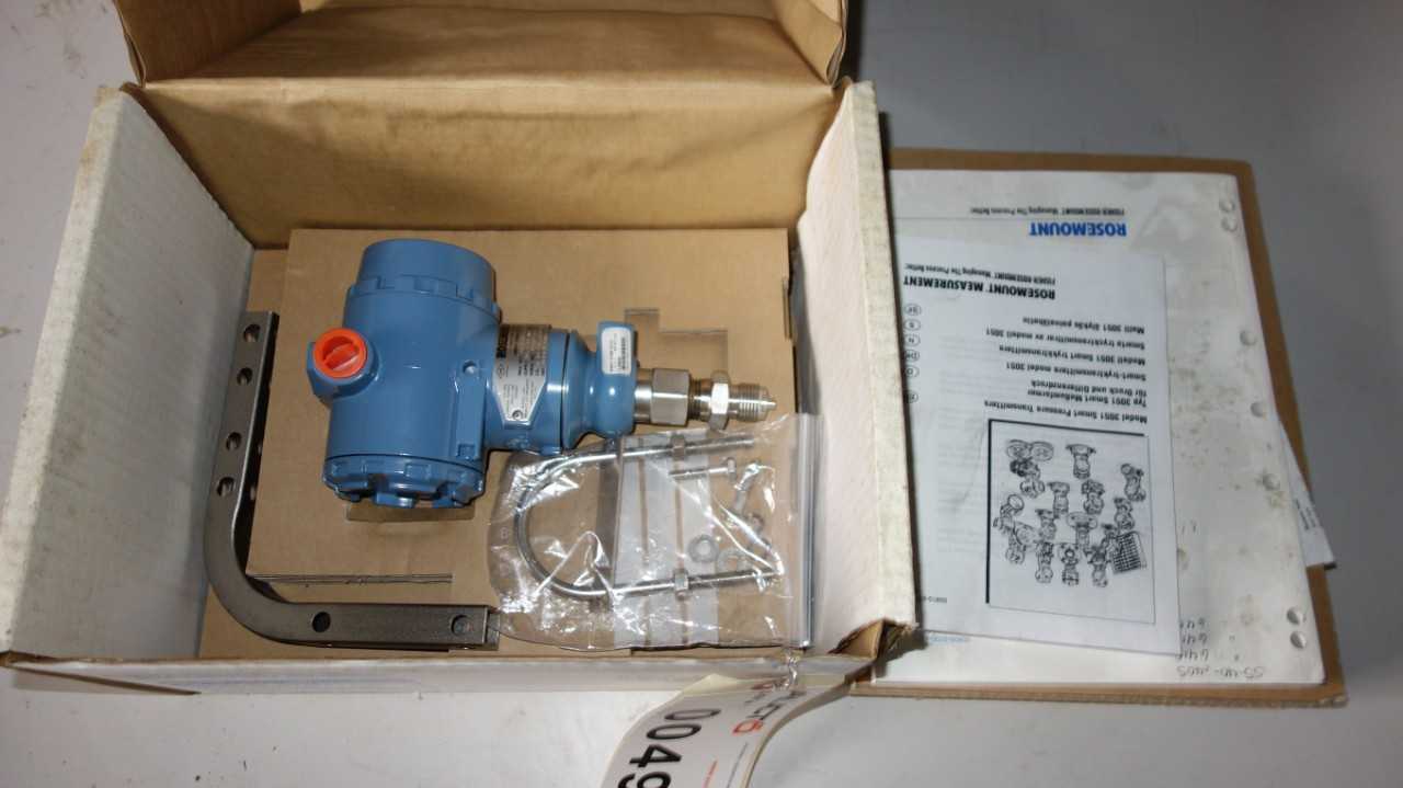 ROSEMOUNT 3051TG1A2B21AI1 PRESSURE TRANSMITTER - INSTRUMENTATION
