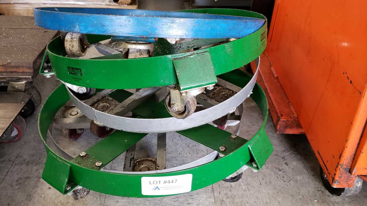 50 Gallon Drum Dollys - MACHINING ACCESSORIES & TOOLING 50 Gallon Drum Dollys - MACHINING ACCESSORIES & TOOLING