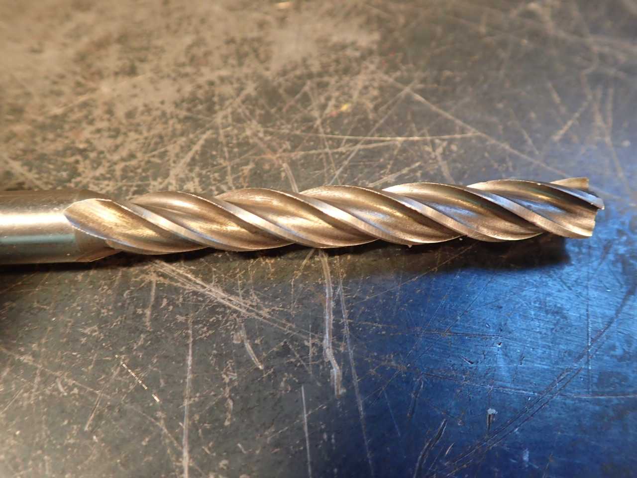Weldon 21/64" Non-Center Cutting Single End Mill 2-1/2" LOC 3/8" Shank I66-HS - MILLING TOOLS