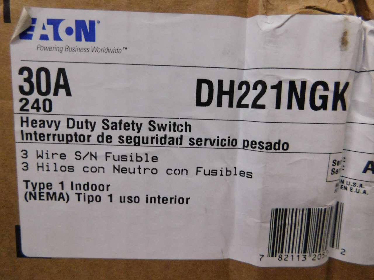 Lof of 2 Disconnect Switches - DISCONNECT SWITCHES