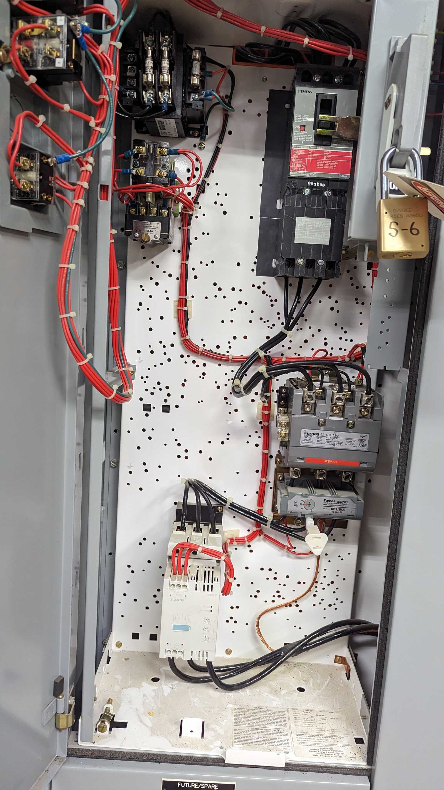 Siemens Tiastar 11-Section Motor Control Center - MOTOR CONTROL CENTERS