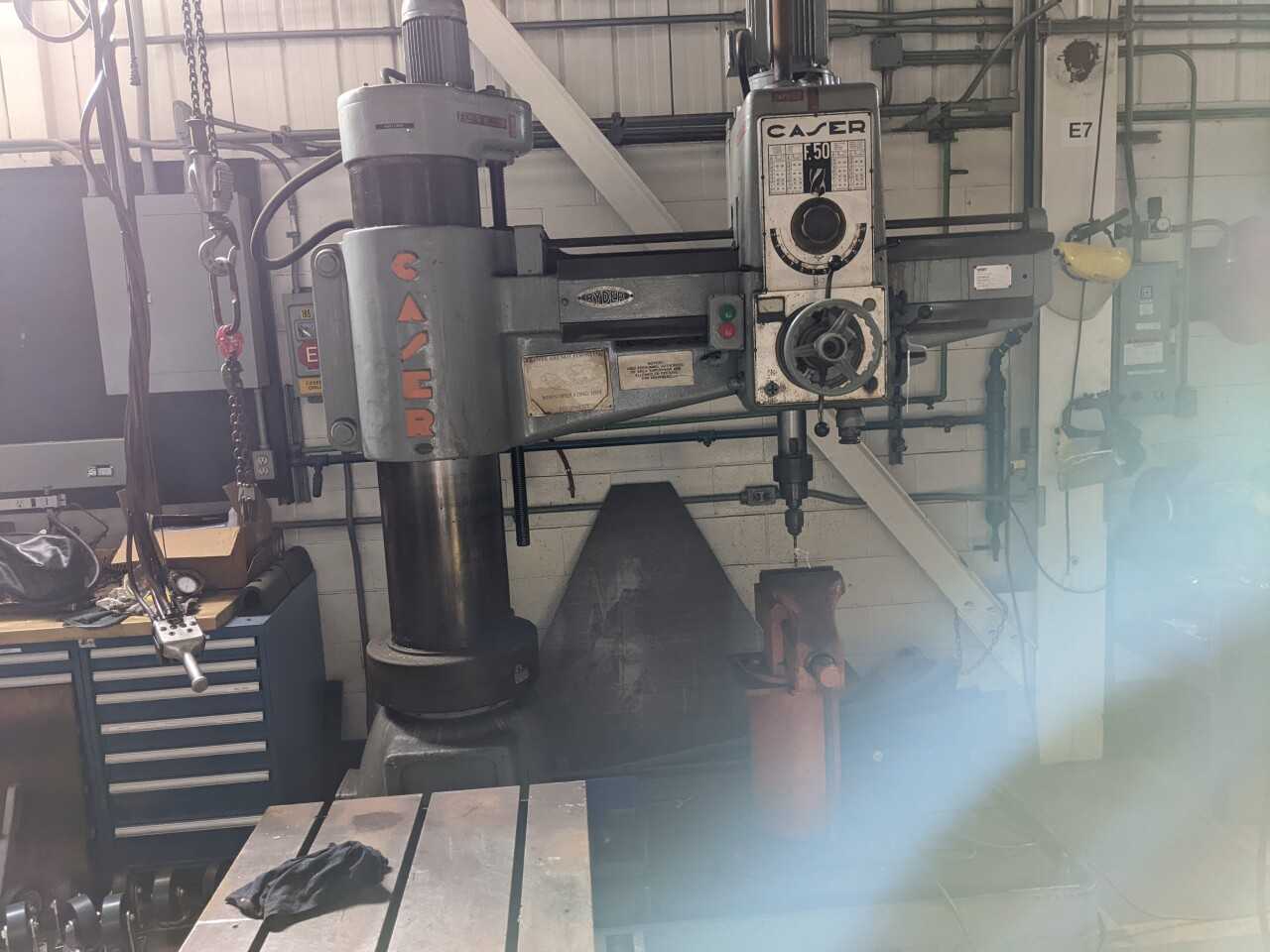 CASER F50 RADIAL DRILL - RADIAL ARM DRILLING MACHINES