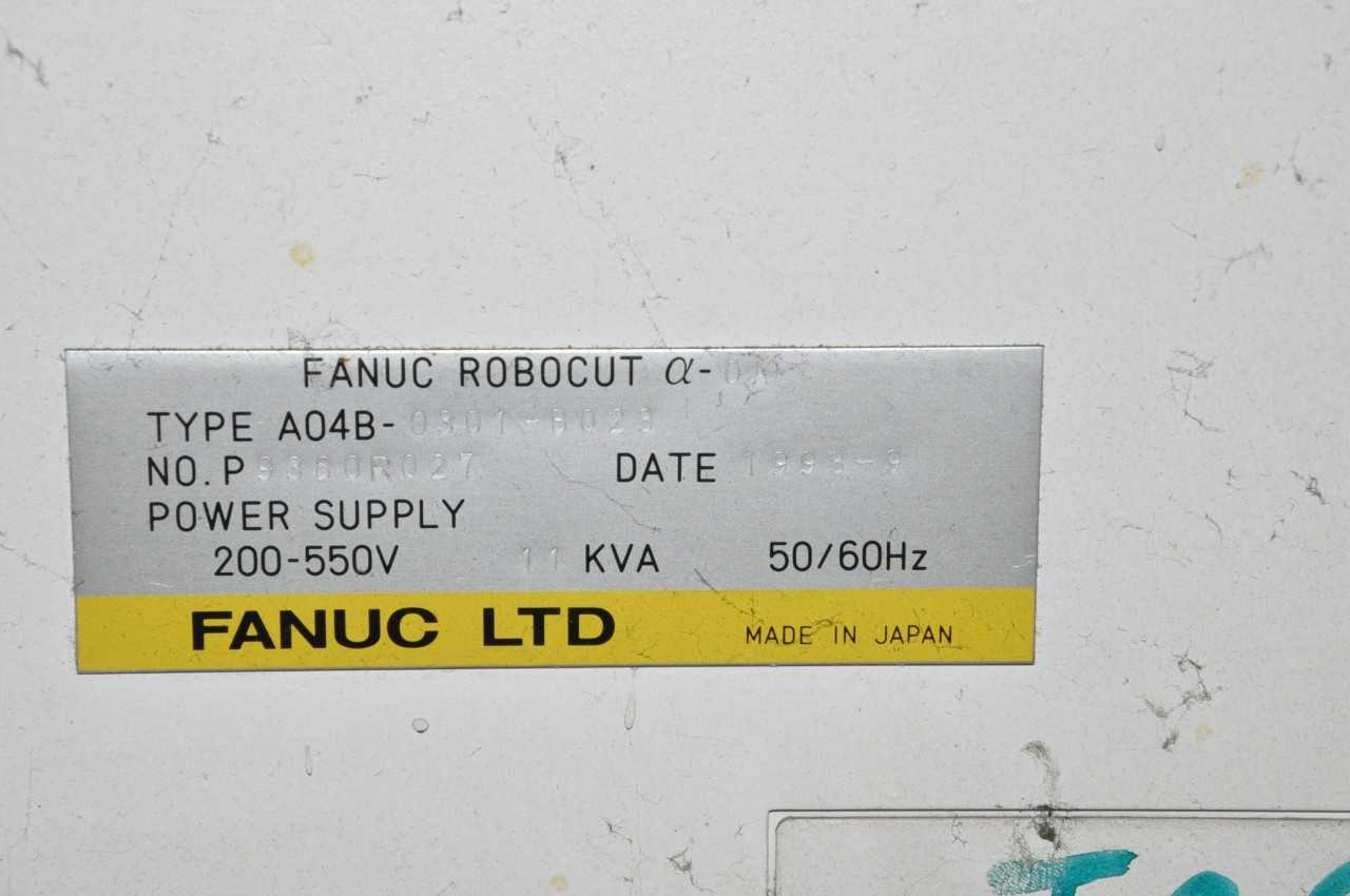 Fanuc RoboCut EDM - EDM MACHINES