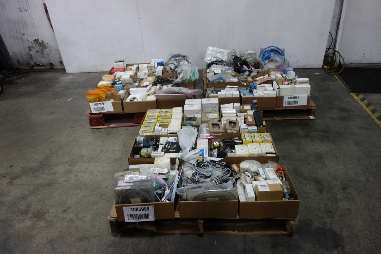 3 PALLETS OF ASSORTED SENSORS - INSTRUMENTATION
