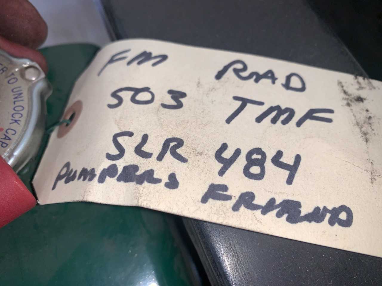 FM Radiator TMF 503 SLR 484 - PALLET JACKS