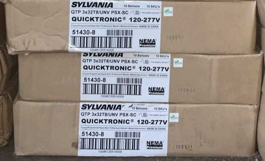 New - Lot of 30 - Quicktronic 51430-8 QTP-3X32T8-UNV-PSX-SC Fluorescent Ballast - LIGHTING