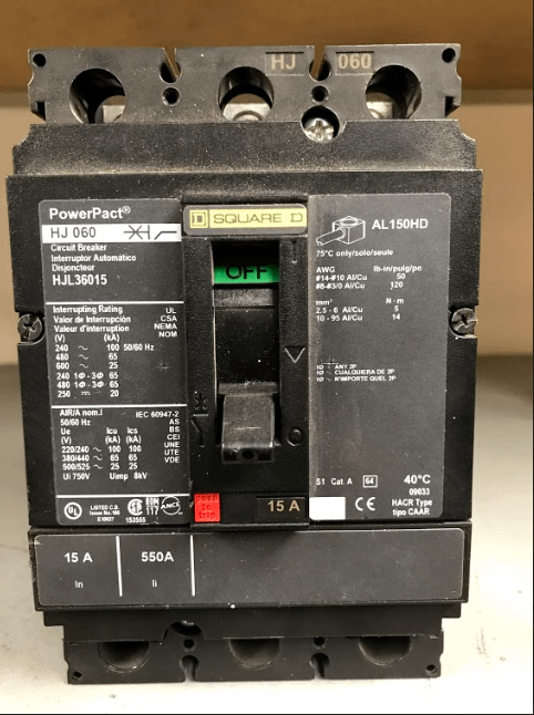Square D Breaker - CIRCUIT BREAKERS