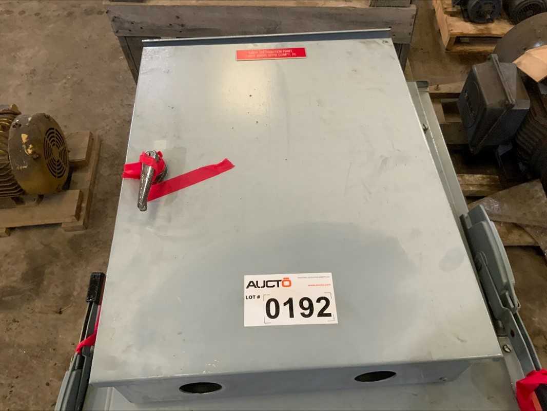 Square D Outdoor Rated Breaker Panel - ELECTRICAL COMPONENTS