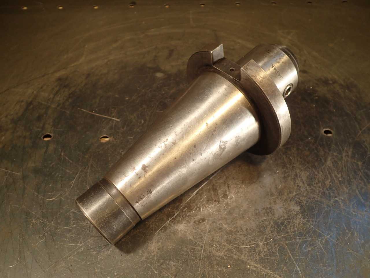 Yuasa 7/8" End Mill Tool Holder: 2-1/2" Projection, NMTB-50 Taper Shank, Japan - HOLEMAKING TOOLS