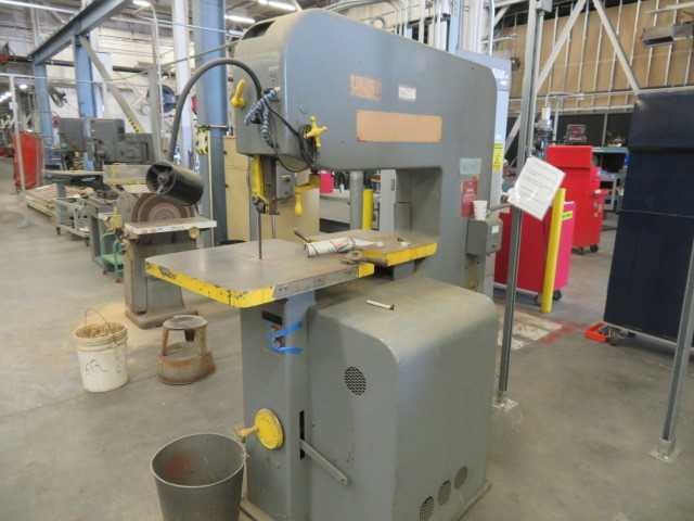 Do All Vertical Band Saw, model 3613-1 - MISCELLANEOUS