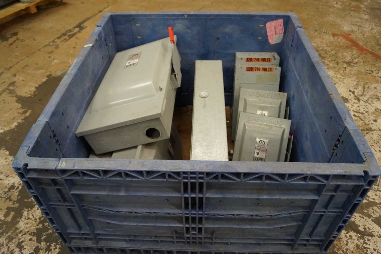 Lot of Electrical Disconnects and Panels - ELECTRICAL COMPONENTS