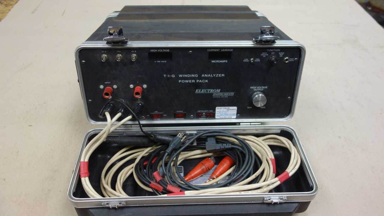 ELECTROM INSTRUMENTS TIGPP T-I-G WINDING ANALYZER - ANALYZER
