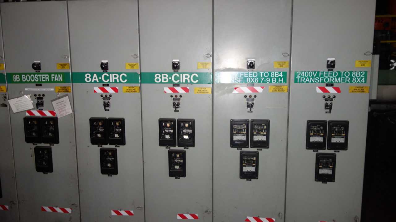 20X SECTIONS OF WESTINGHOUSE DHP SWITCHGEAR PANELS - AUTOMATION & CONTROLS