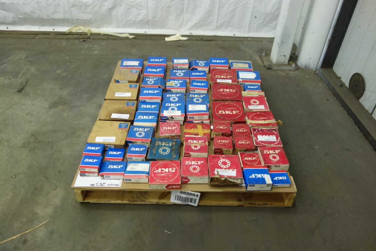 PALLET OF SKF ROLLER BEARINGS - BEARINGS