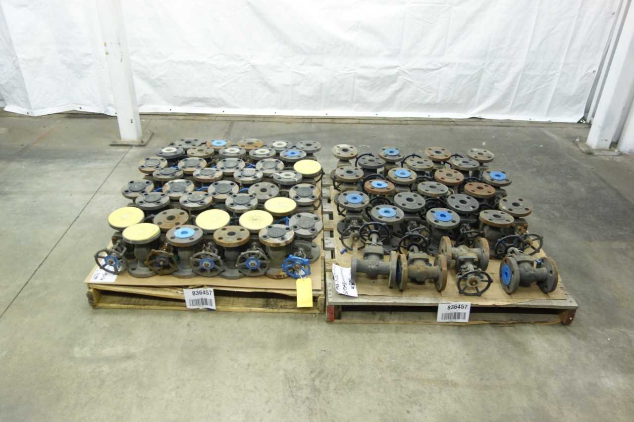 2 PALLETS OF SMITH CL300 1-1/2 IN GATE VALVES - VALVES 2 PALLETS OF SMITH CL300 1-1/2 IN GATE VALVES - VALVES