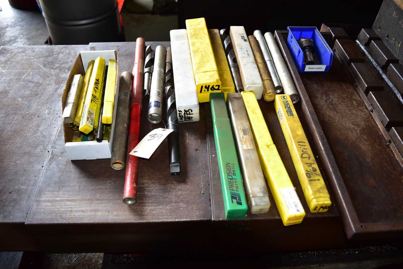 Lot of Misc Drill Bits - MACHINING EQUIPMENT PARTS Lot of Misc Drill Bits - MACHINING EQUIPMENT PARTS