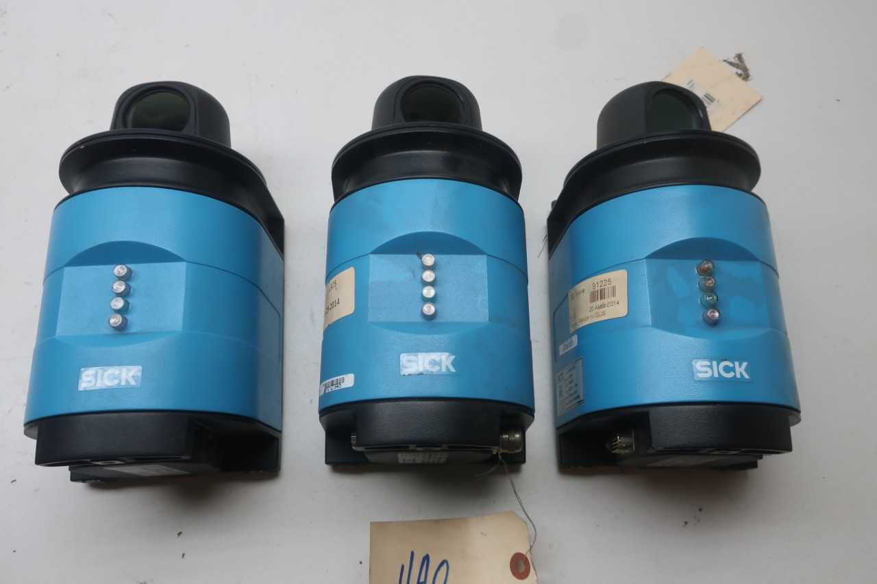 LOT OF 3 SICK NAV300-2232 LASER POSITIONING SENSORS - INSTRUMENTATION