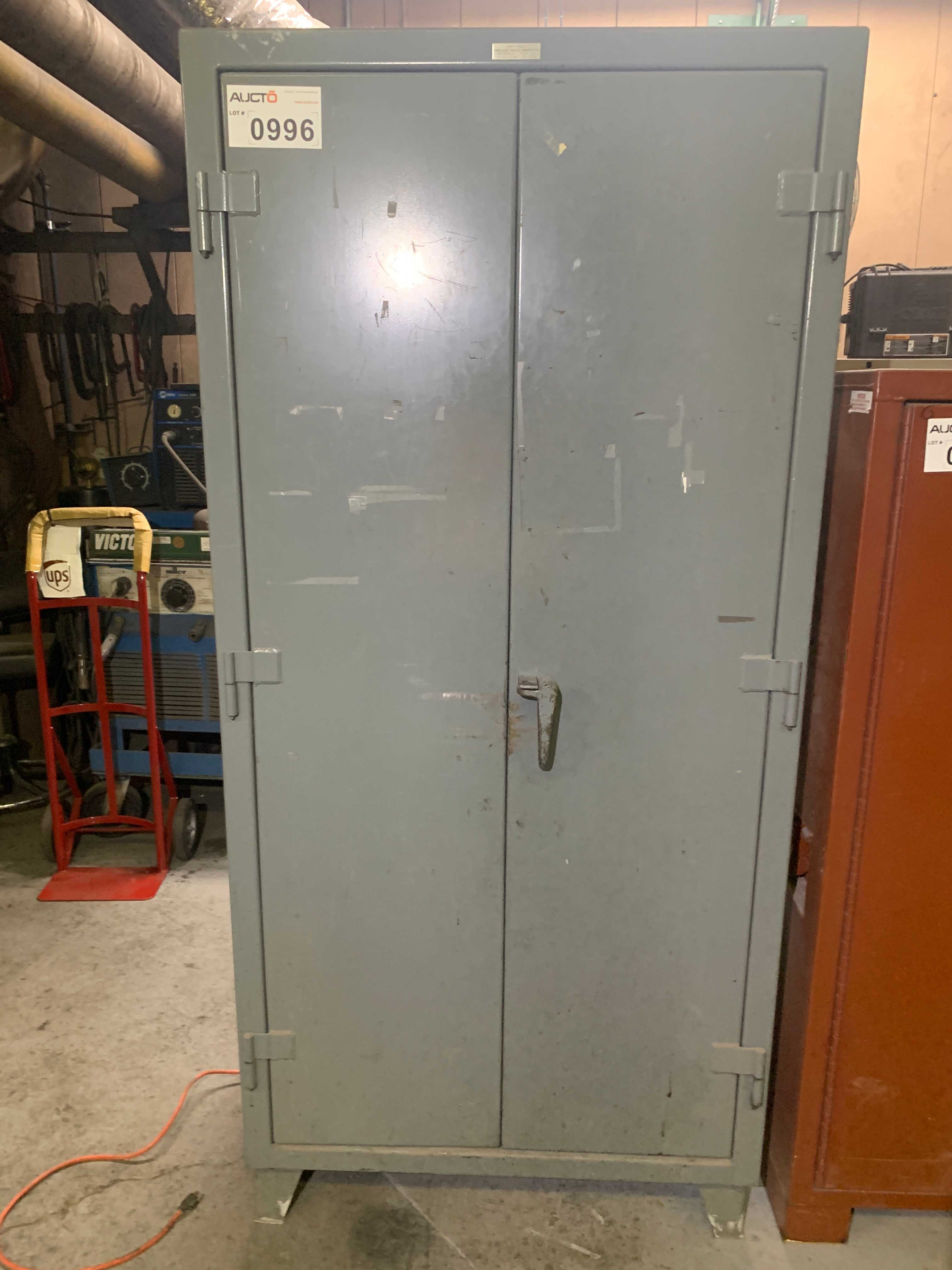 CABINET WITH CONTENTS - ELECTRIC POWER TOOLS