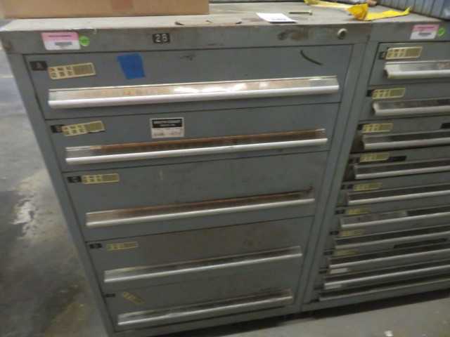 5 Drawer Vidmar Cabinet with Contents - MISCELLANEOUS