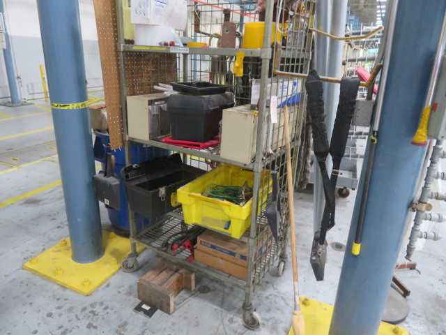 Metal Cage and Contents - MISCELLANEOUS