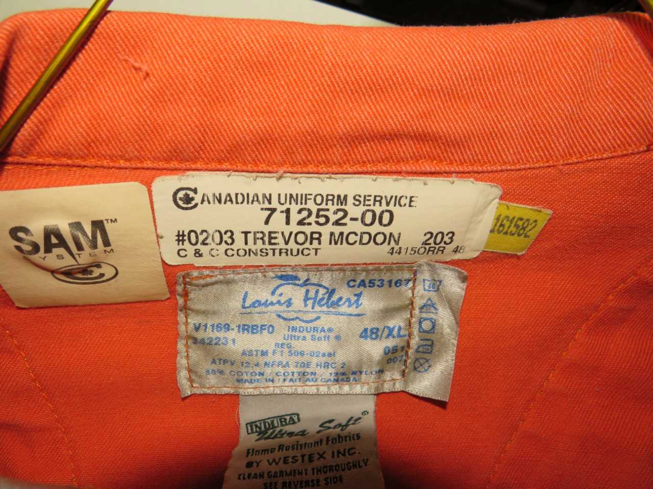 LOT OF 10 ASSORTED FLAME RESISTANT COVERALLS - SAFETY SWITCH