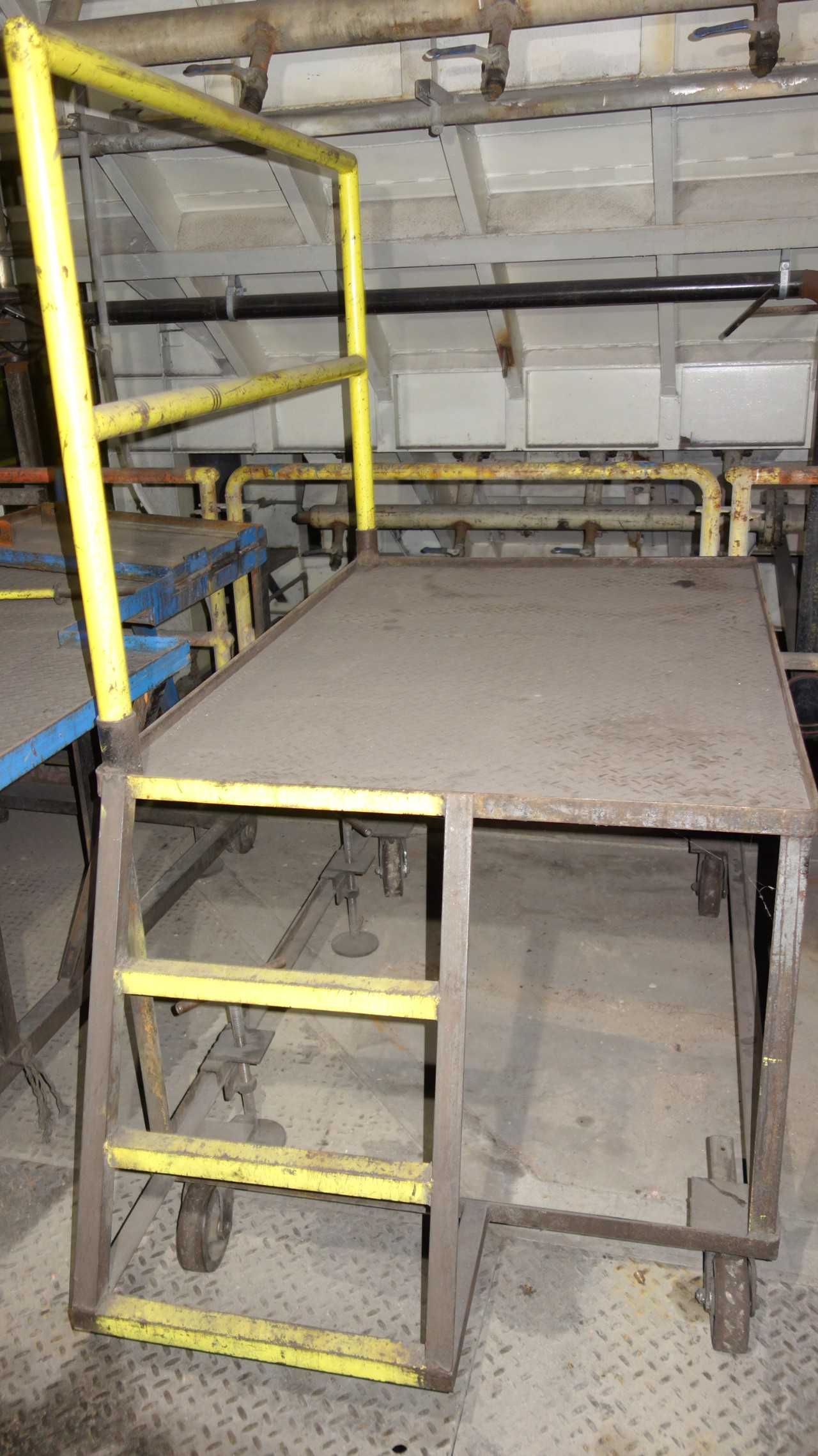 LOT OF 3 PORTABLE WORK PLATFORMS - MISCELLANEOUS
