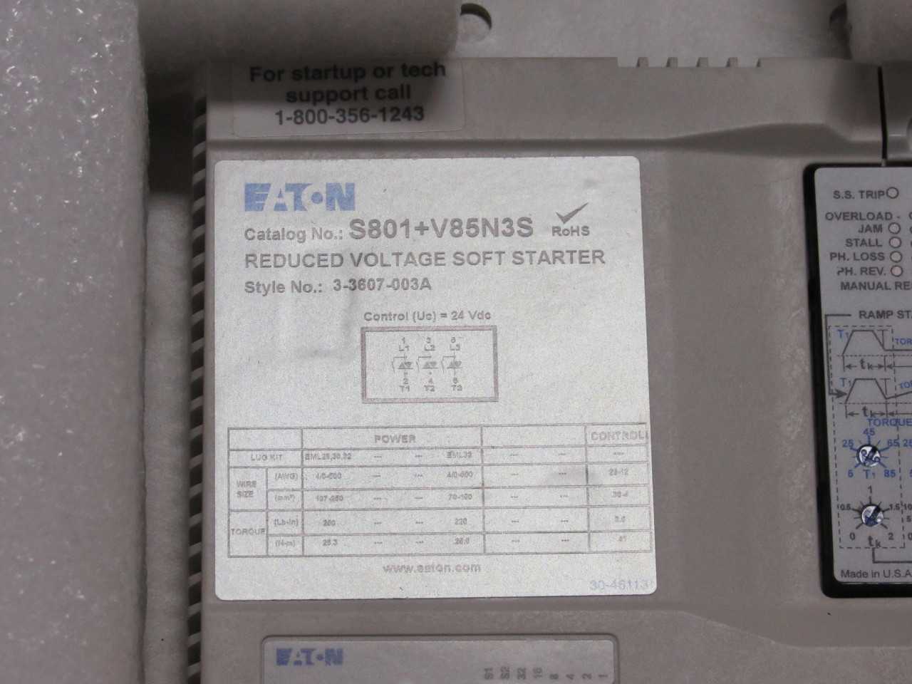 Eaton Soft Starter - MOTOR STARTERS