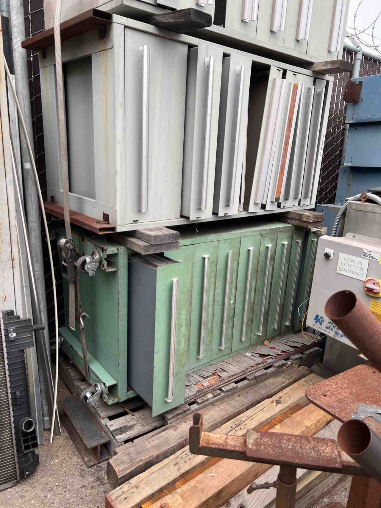 Lot of Vidmar Cabinets, Metal & Chiller - MATERIAL HANDLING
