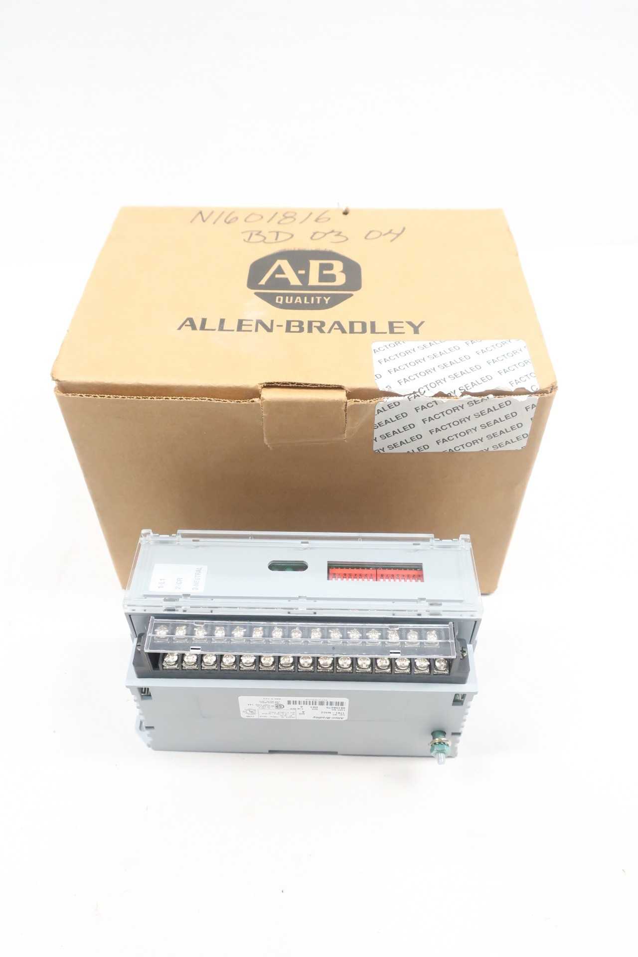 ALLEN BRADLEY 1791-N4C2 BLOCK ANALOG SER A I/O MODULE - AUTOMATION & CONTROLS