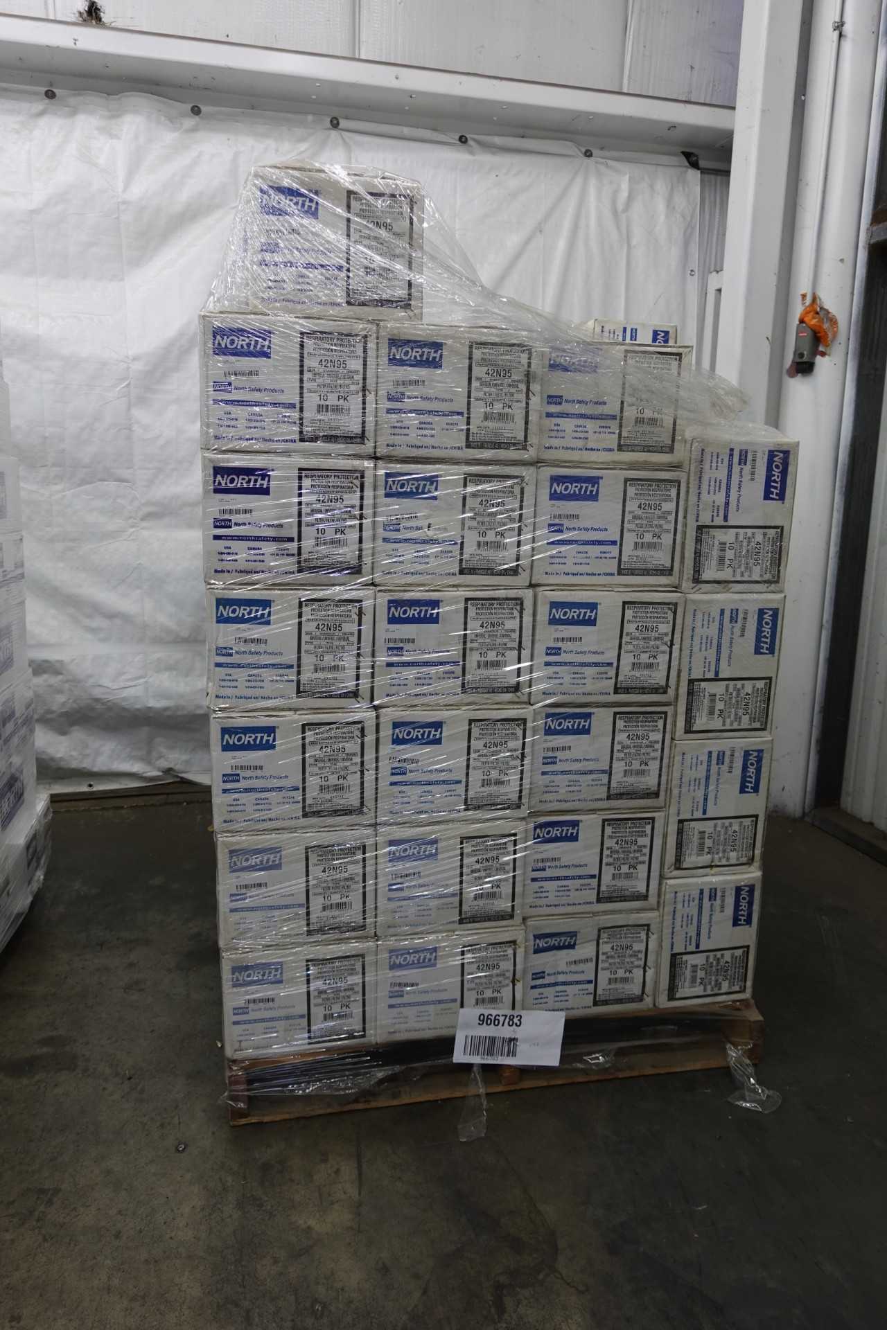 PALLET OF NORTH 42N95 PARTICULATE FILTER, BOXES OF 10 - PROCESS EQUIPMENT