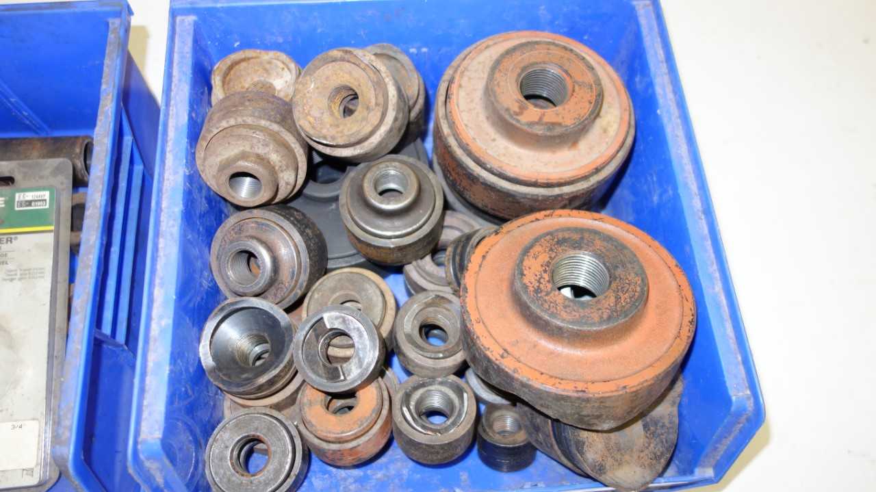 LOT OF ASSORTED PUNCH DIES - ELECTRIC POWER TOOLS