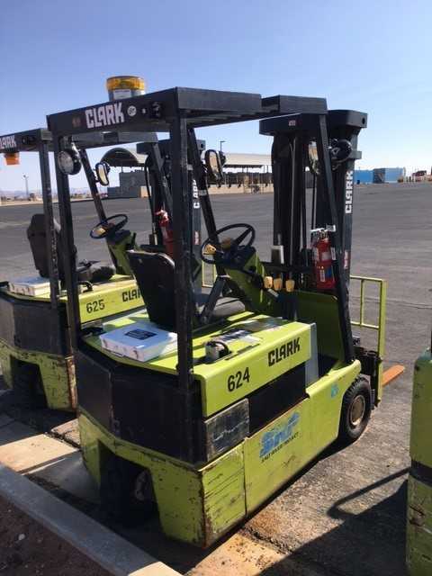 1993 Forklift, Clark, Model TM15, - FORKLIFTS