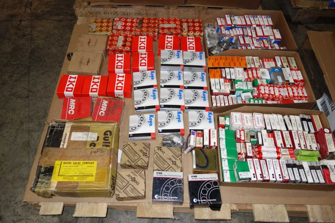 1 PALLET OF ASSORTED BEARINGS - BEARINGS