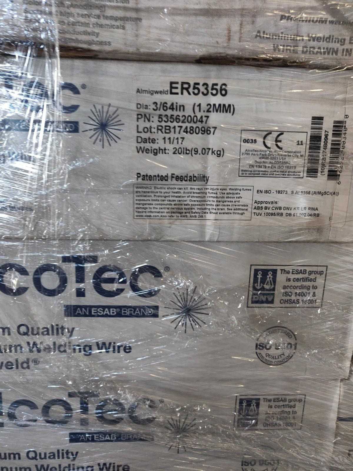 Hobart ER5356 New Weld Wire 800 lbs LOT