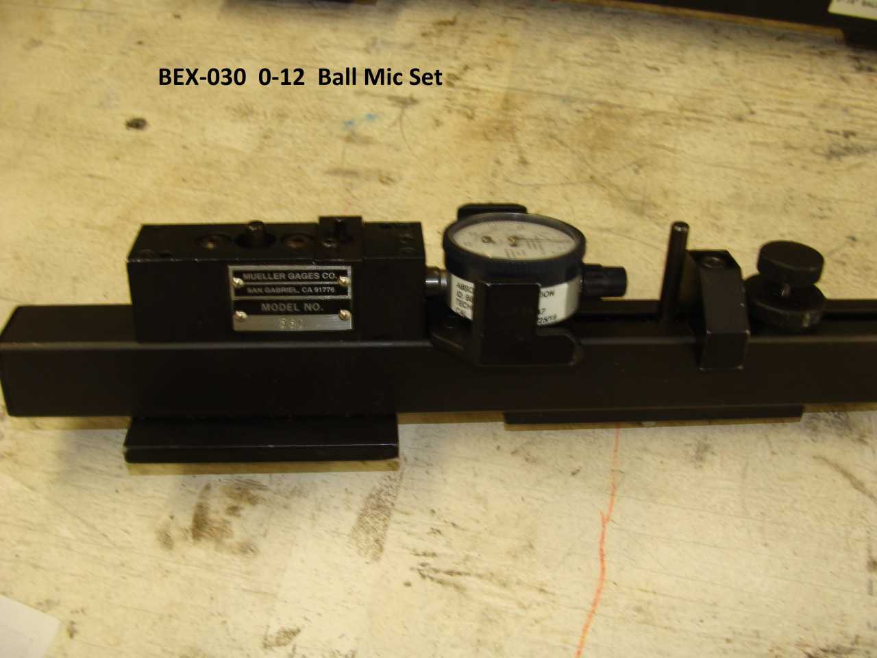 Meuller 0-12 Ball Mic Set - MACHINING EQUIPMENT