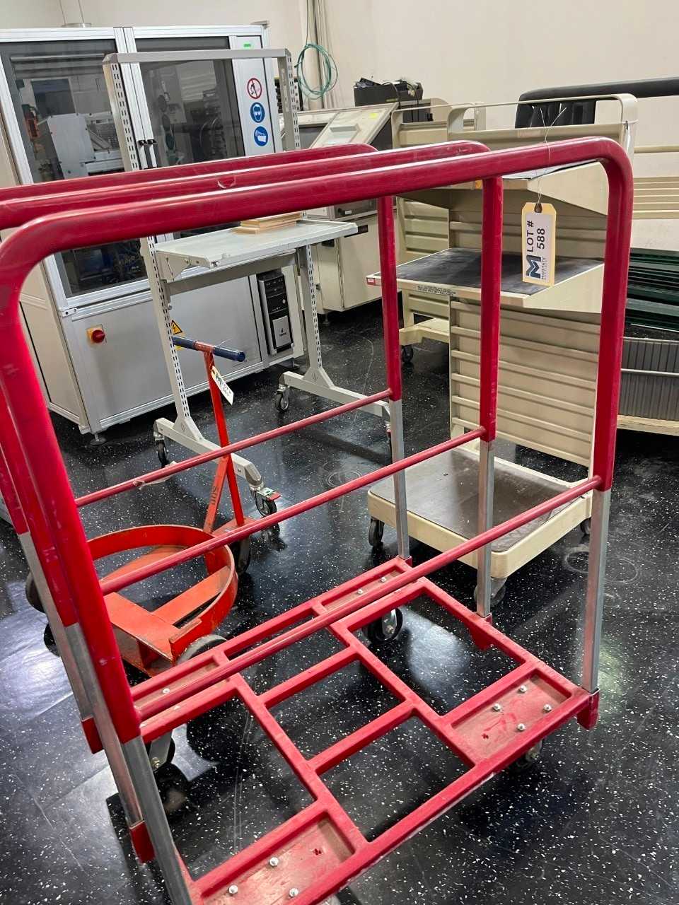 Materials Rolling Cart No Contents - ROLLING CARTS